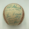 Ted Williams 1957 Boston Red Sox Team Signed Official American League Baseball