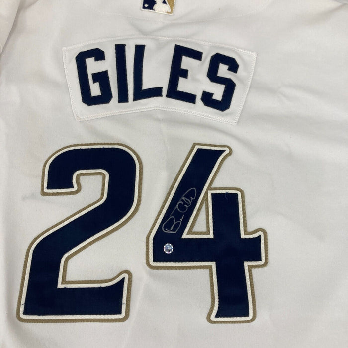 Brian Giles 2006 Signed Game Used Issued San Diego Padres Jersey MLB Authentic