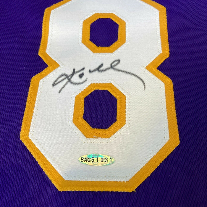 Kobe Bryant Signed 1999 Los Angeles Lakers Game Issued Jersey UDA Upper Deck COA