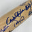 1999 New York Yankees World Series Champs Team Signed Bat Derek Jeter Beckett