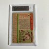 1955 Topps Ted Williams #2 Signed Autographed Baseball Card BGS Beckett