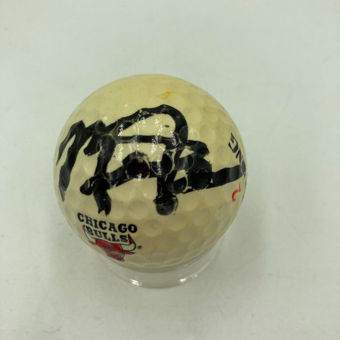 Michael Jordan Signed 1980's Chicago Bulls Golf Ball JSA COA Auto