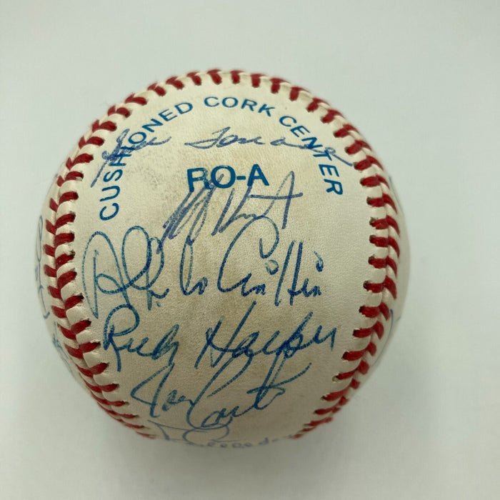 1992 Toronto Blue Jays World Series Champs Team Signed Baseball JSA COA