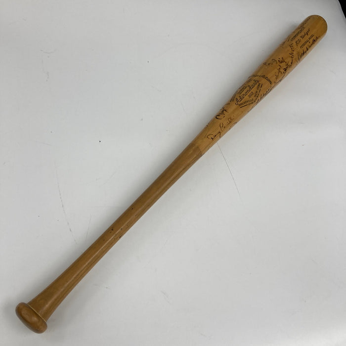 1961 Los Angeles Dodgers Team Signed Gil Hodges Game Bat Sandy Koufax PSA & JSA