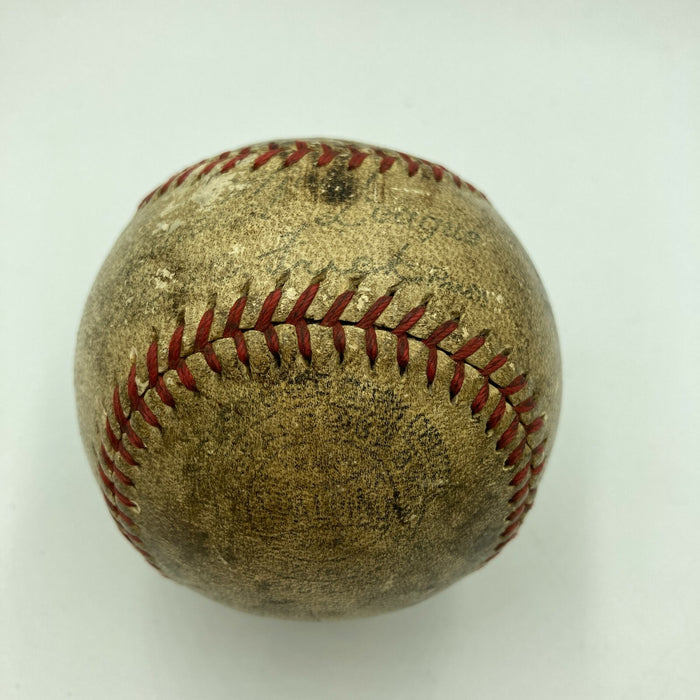 Paul Waner Single Signed 1940's National League Frick Baseball With JSA COA RARE