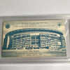 Wayne Garrett Signed 1969 New York Mets Shea Stadium Postcard PSA DNA RARE