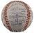 Willie Mays Negro League Legends Multi Signed Baseball 20 Signatures JSA COA