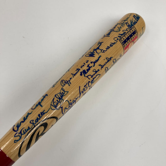 Hall Of Fame Multi Signed Baseball Bat 46 Sigs With Sandy Koufax Beckett COA