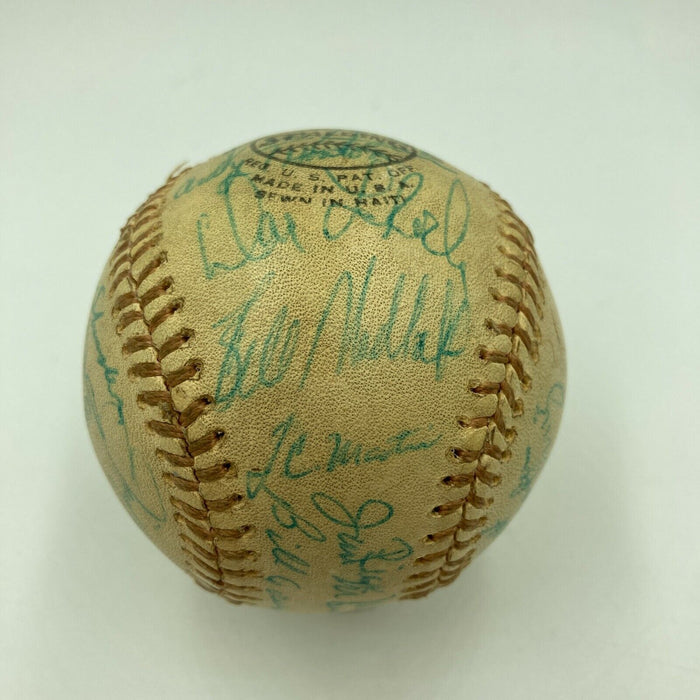 1974 Chicago Cubs Team Signed Autographed Official National League Baseball