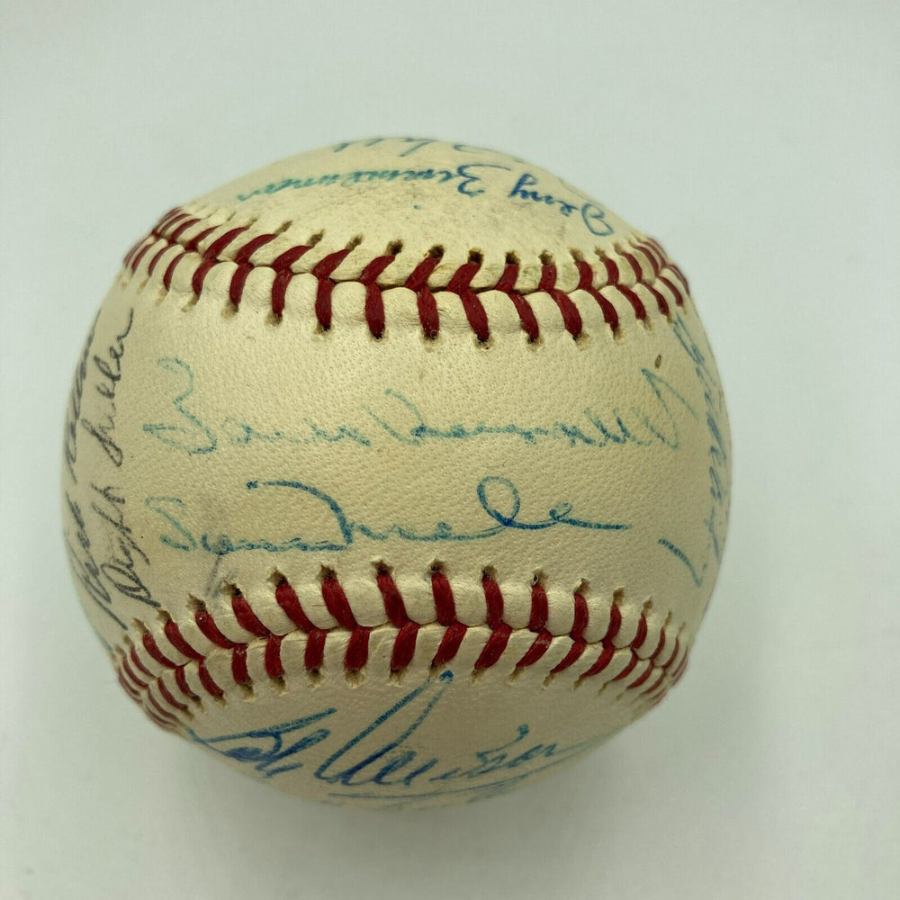 1963 Minnesota Twins Team Signed American League Baseball PSA DNA COA
