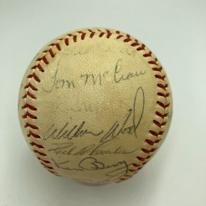 1960's Chicago White Sox Team Signed Vintage Baseball
