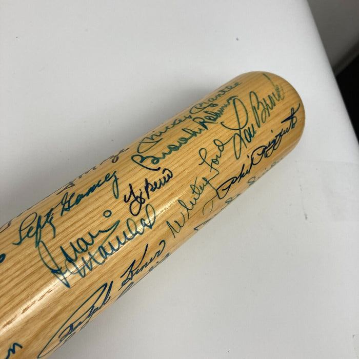 Mickey Mantle Ted Williams Hall Of Fame Multi Signed Bat 53 Sigs Beckett COA