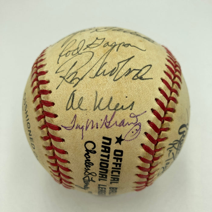 1969 New York Mets WS Champs Team Signed Baseball Tom Seaver Nolan Ryan JSA COA