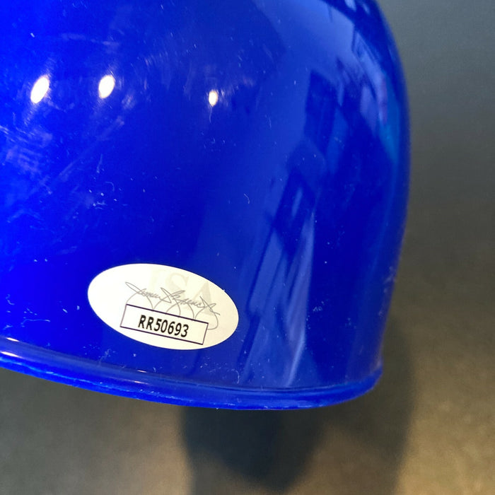 Yosh Kawano Signed Full Size Chicago Cubs Baseball Helmet 1969 Cubs JSA COA