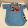 Larry Christenson 1974 Game Used Philadelphia Phillies Jersey MEARS A10