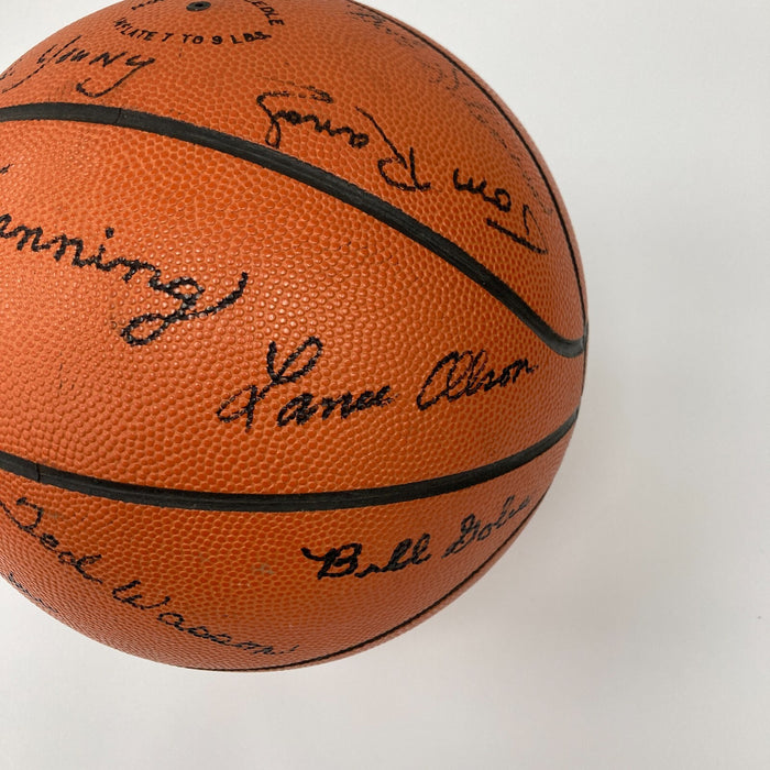 1959 Michigan State Wolverines Team Signed Vintage Basketball