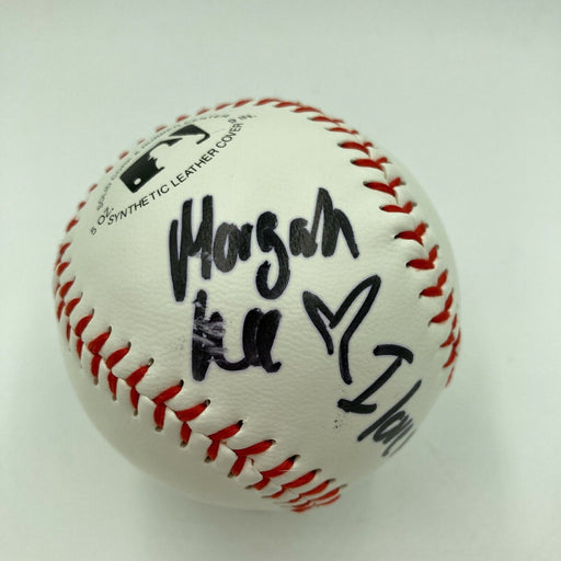 Morgan Lee Porn Star Signed Autographed Baseball