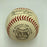 Beautiful 1950's Leo Durocher Signed National League Giles Baseball JSA COA