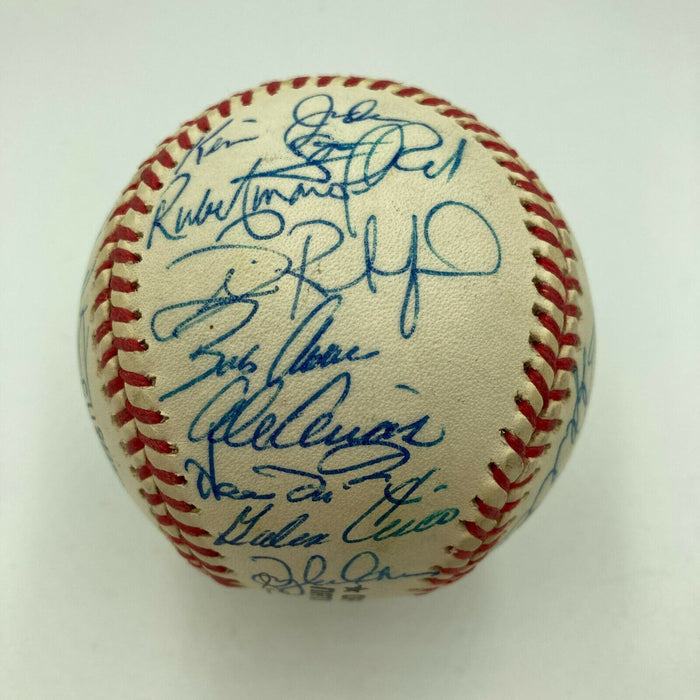 1997 Philadelphia Phillies Team Signed Official National League Baseball