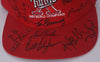 1987 Minnesota Twins World Series Champs Team Signed Baseball Hat Beckett COA
