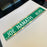 Joe Namath Signed 6x30 Street Sign Joe Namath BLVD JSA COA