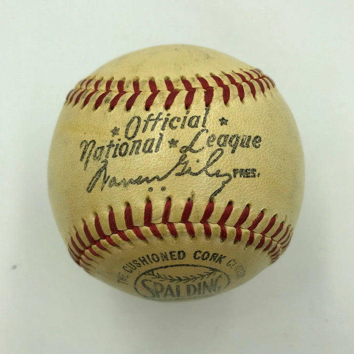 Beautiful Joe Mccarthy Single Signed National League Baseball With Beckett COA