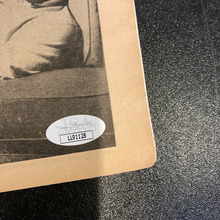 Tony Bennett Signed 1954 Vintage Music Magazine With JSA COA