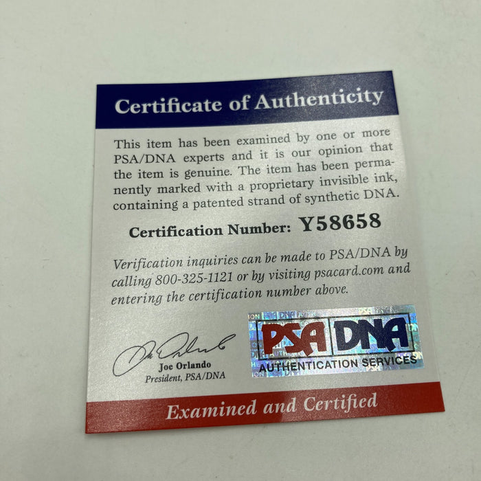 Charlie Gehringer Signed Vintage Official American League Baseball PSA DNA COA