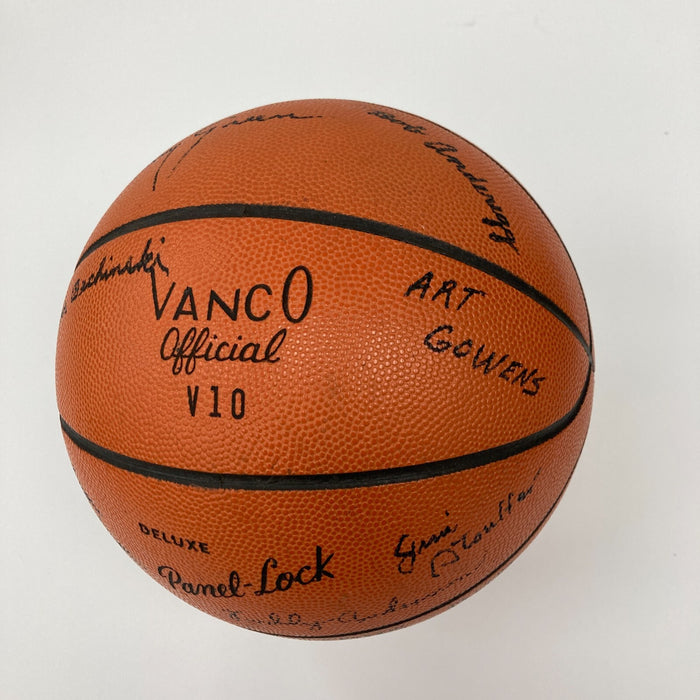1959 Michigan State Wolverines Team Signed Vintage Basketball