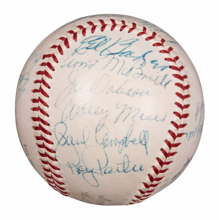 Tris Speaker & Ted Williams 1946 Boston Red Sox Team Signed Baseball Beckett COA