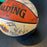 2005 WNBA All Star Game Multi Signed Official Basketball With Catchings & Swoops