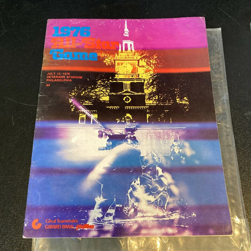 John Montefusco Signed Autographed Vintage 1976 All Star Game Program