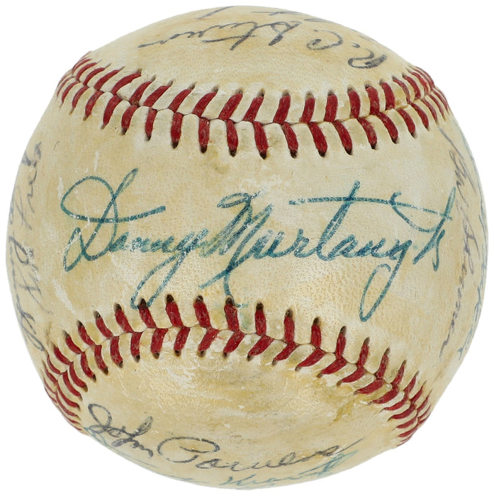 Roberto Clemente 1958 Pittsburgh Pirates Team Signed NL Baseball BAS