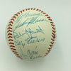 The Finest 1975 Milwaukee Brewers Team Signed AL Baseball Hank Aaron Yount PSA