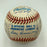 1961 New York Yankees World Series Champs Team Signed Baseball Mickey Mantle JSA