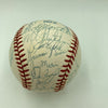 1996 New York Yankees World Series Champs Team Signed Baseball Derek Jeter JSA