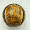 Johnny Vander Meer 2 Straight No Hitters George Sosnak Folk Art Signed Baseball
