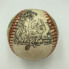 Gabby Hartnett Signed Hand Painted George Sosnak Folk Art Baseball