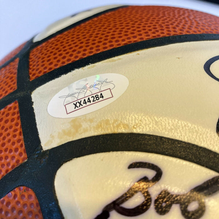 Julius Erving Oscar Robertson HOF Legends Signed Basketball 16 Sigs JSA