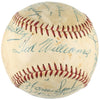 1953 Mickey Mantle Ted Williams Roy Campanella Greenberg HOF Signed Baseball JSA