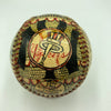 Beautiful Mickey Mantle Hand Painted George Sosnak Folk Art Signed Baseball