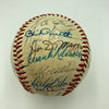 The Finest 1935-1975 Batting Champs Signed Baseball Clemente Mantle Dimaggio JSA