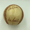 1971 All Star Game Team Signed Baseball Carl Yastrzemski Brooks Robinson JSA