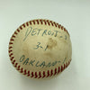 Mickey Lolich Signed Career Win No. 113 Final Out Game Used Baseball Beckett COA