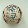 Derek Jeter Mariano Rivera Core Four Rookie 1995 Yankees Signed Baseball JSA COA