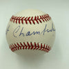 Beautiful Wilt Chamberlain Single Signed National League Baseball PSA DNA COA