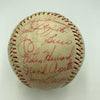 1956 New York Yankees World Series Champs Team Signed Baseball JSA COA