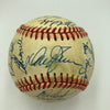 1986 New York Mets World Series Champs Team Signed Vintage NL Baseball JSA COA