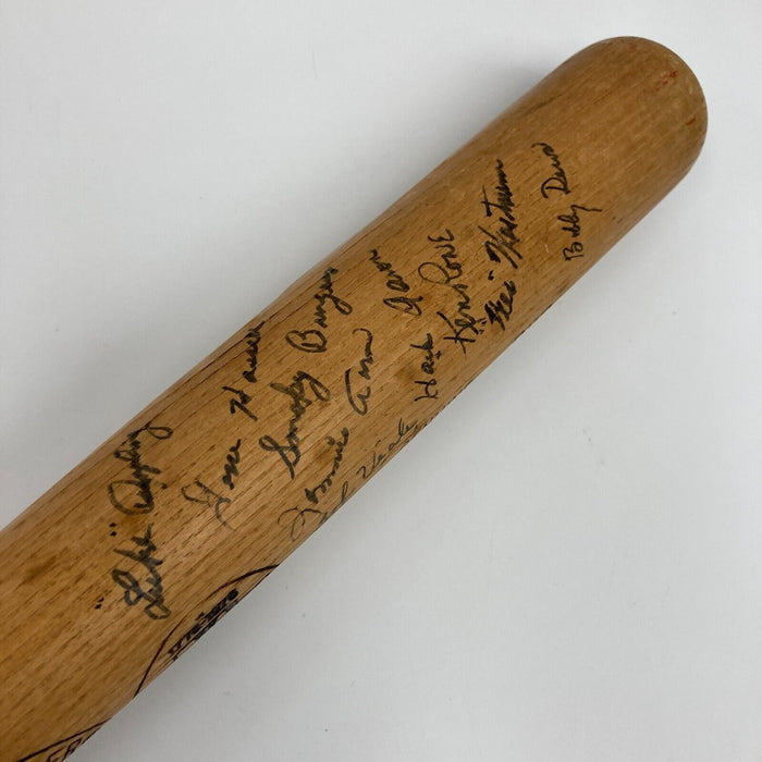 Hank Aaron 1976 Atlanta Braves Signed Louisville Slugger Bicentennial Bat PSA