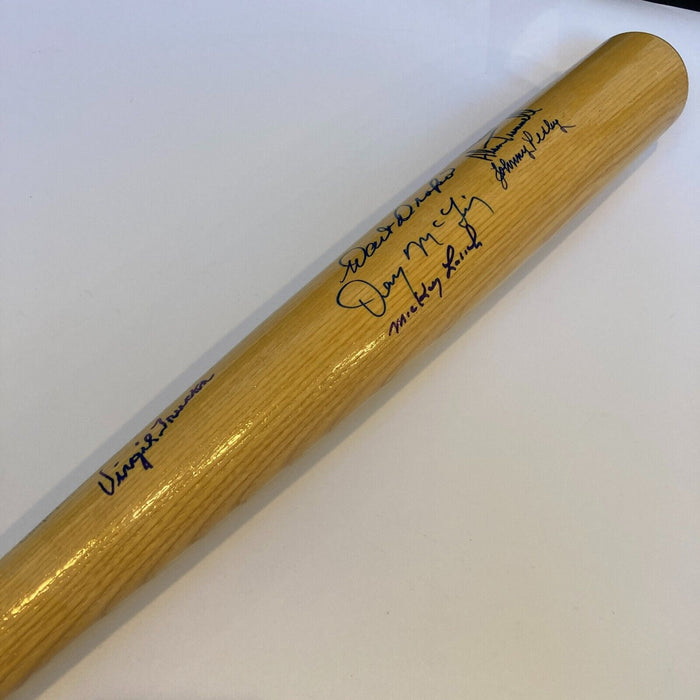 Beautiful Detroit Tigers HOF Legends Multi Signed Cooperstown Baseball Bat JSA